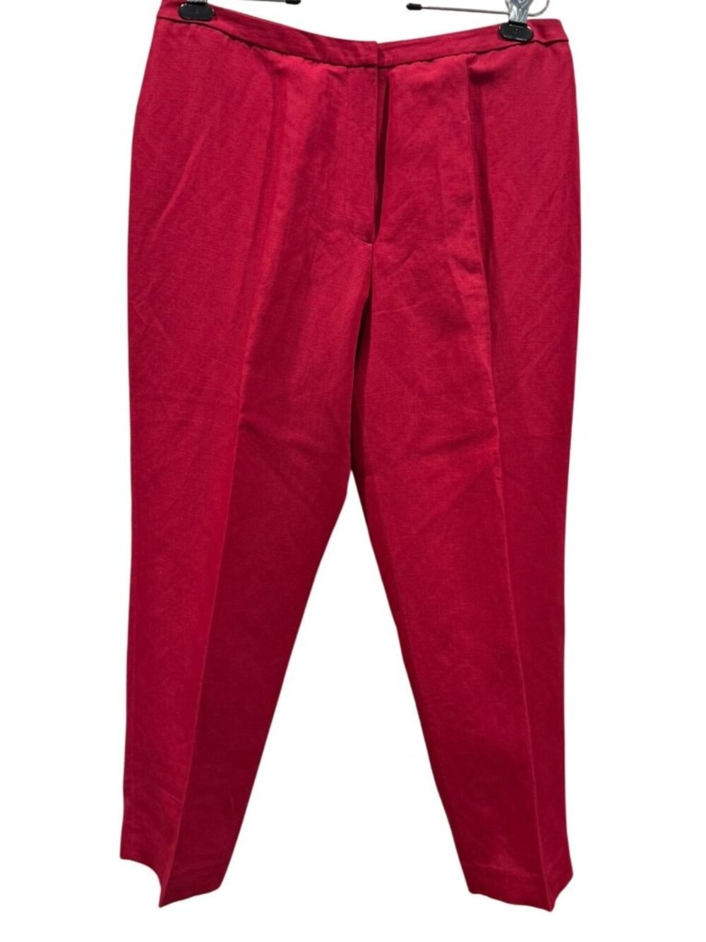 Vintage Jones Wear Tapered Pants 14 Red High Waist Vibrant Tomato Girl Coastal